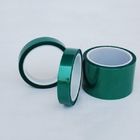 Heat Resistance For Masking PCB 3D Printed No Residue glue Green Silicone PET Adhesive Tape